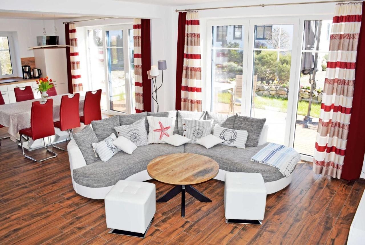 Ferienhaus Zum Boddenstrand Mit Ka Groß Zicker Exteriér fotografie